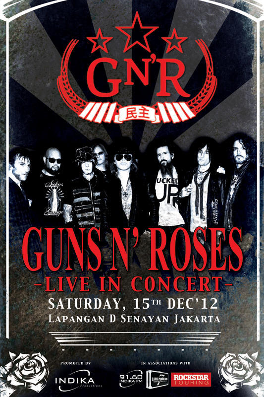 (HOT NEWS) GNR Live at Jakarta Dec' 15, 2012.....