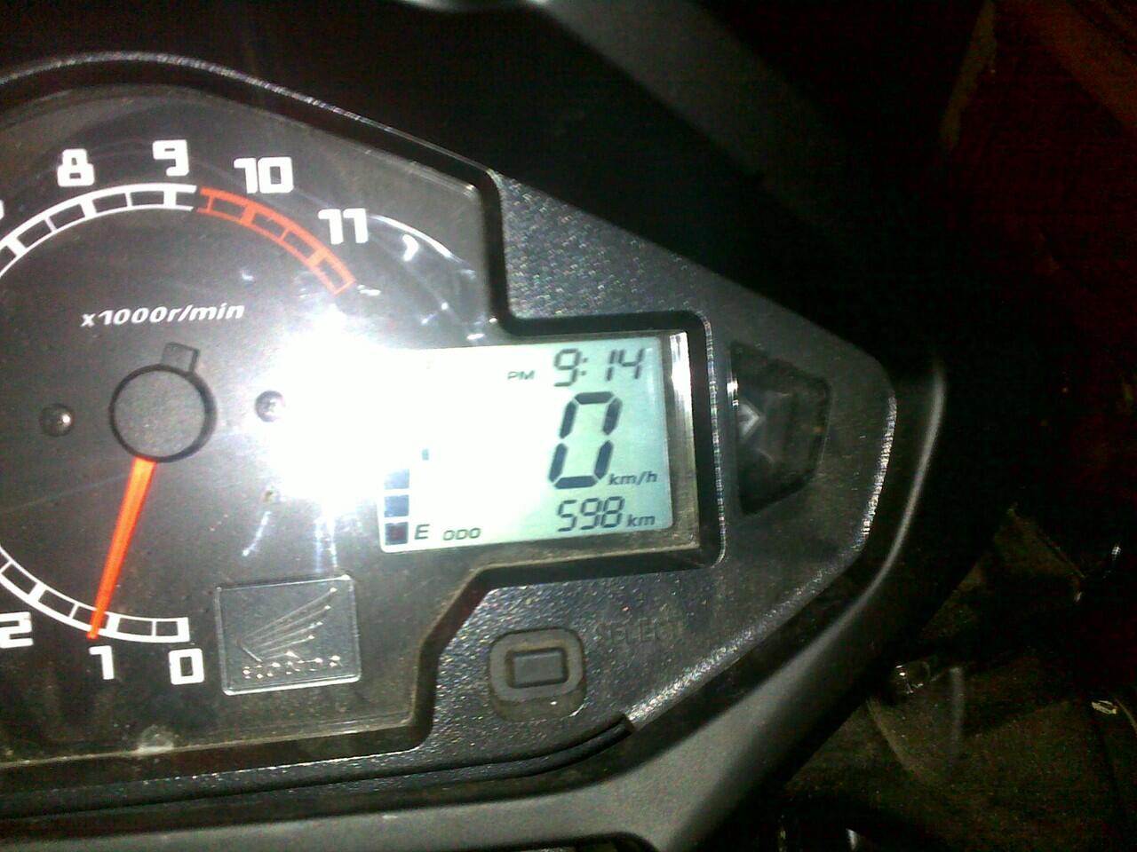 Over kredit Honda New MegaPro Putih 2012