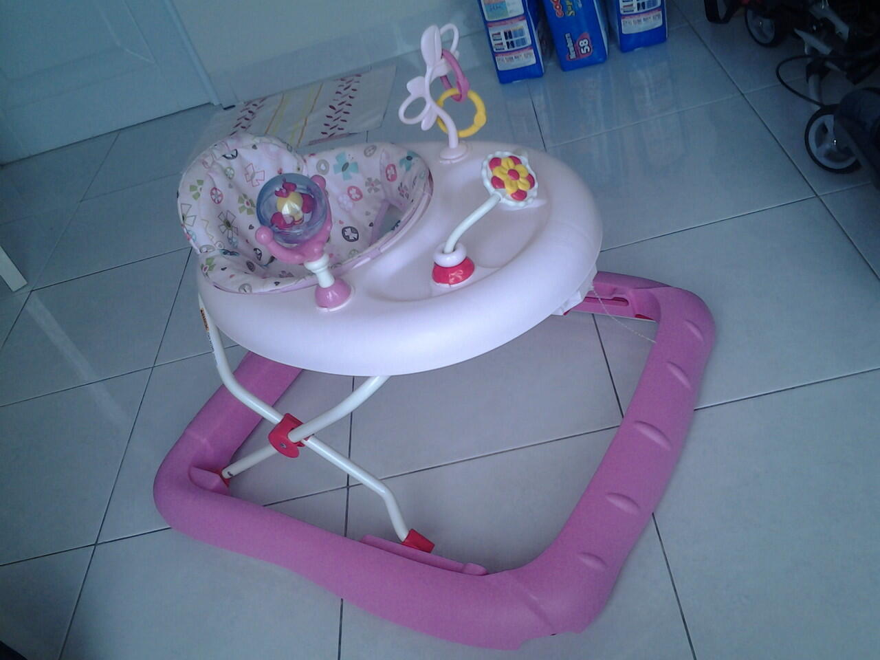 baby walker murah second