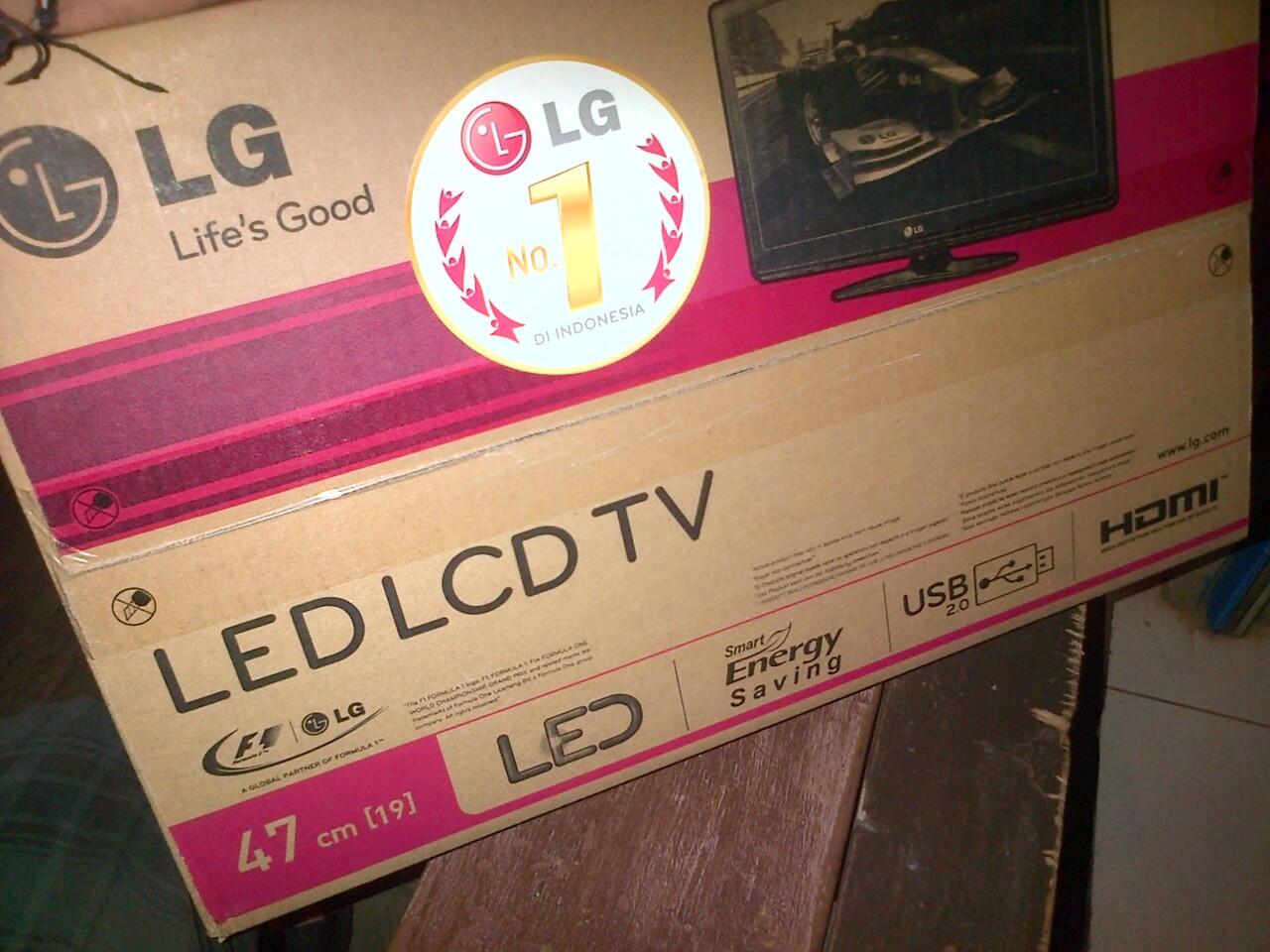 LED TV LCD 19'inch merk LG