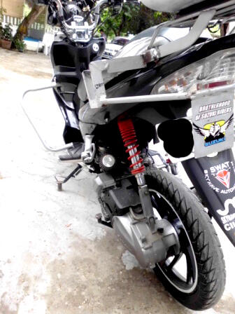 Suzuki Skywave 2010 Modifikasi Bisa Tukar Tambah.
