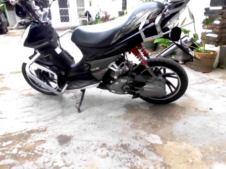Suzuki Skywave 2010 Modifikasi Bisa Tukar Tambah.