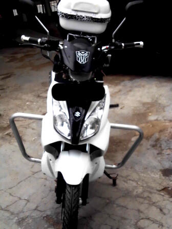 Suzuki Skywave 2010 Modifikasi Bisa Tukar Tambah.