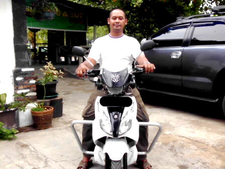 Suzuki Skywave 2010 Modifikasi Bisa Tukar Tambah.
