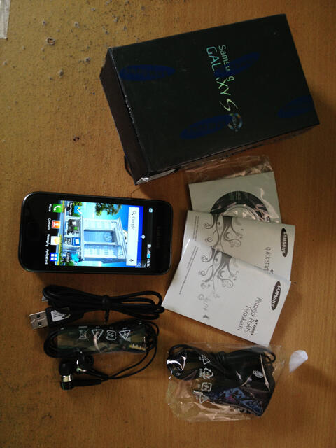 Samsung Galaxy S SCL GT-I9003 4GB (Fullset)