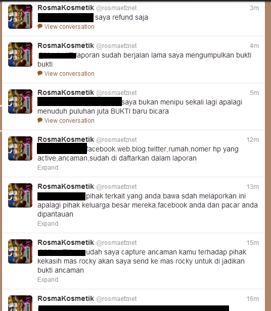 PENIPUAN PULUHAN JUTA oleh Rocky Hardiyanto &amp; Pungki Intan Pratiwi &amp; Siti Rosmawati
