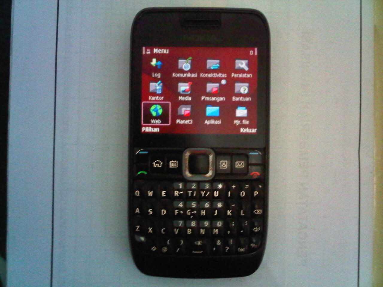 nokia E63 black,murah. solo