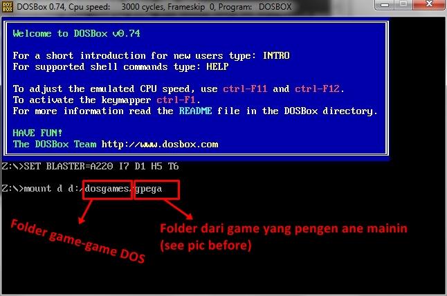 Mari Nostalgia Dengan DOS Games