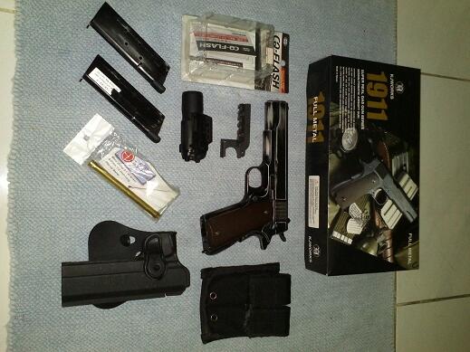 WTS GBB KJW 1911 Beserta Kelengkapannya!!
