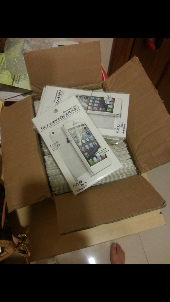 Screen guard/ screen protector / anti gores iphone 5 murahh!!