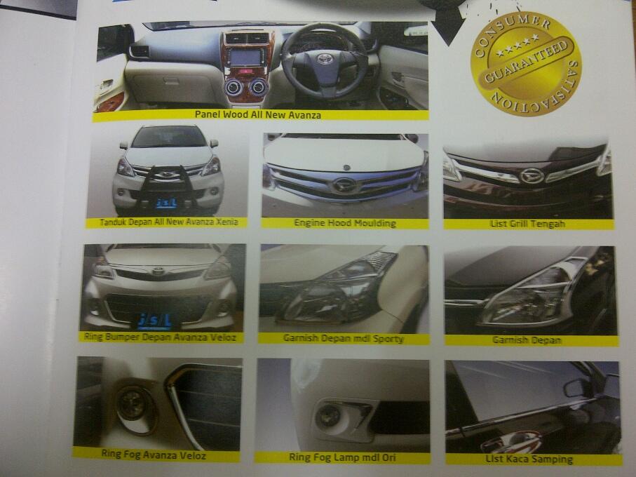 JUAL AKSESORIS ALL NEW AVANZA/XENIA LGKP