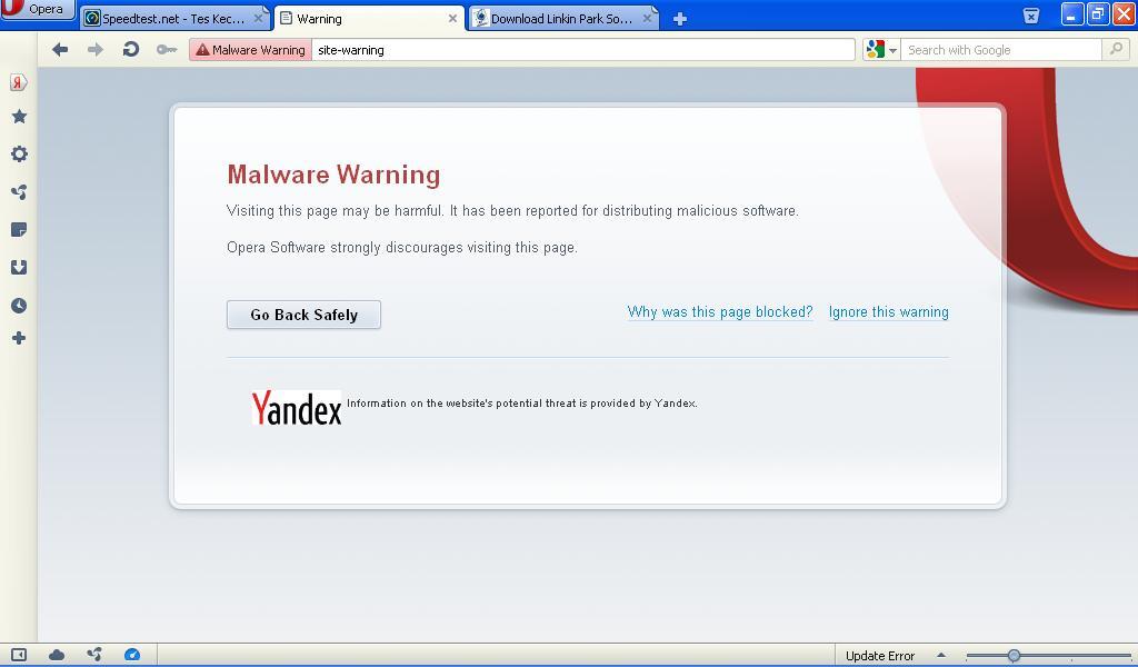 KASKUS - Malware Warning