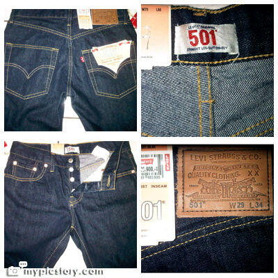 'CELANA JEANS LEVI'S 501 ORIGINAL THAILAND..STOK TERBATAS