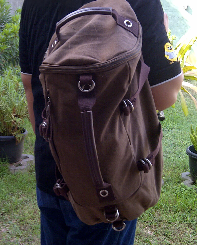 Men's Barrel Bag