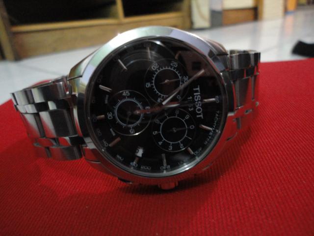 Tissot Couturier Mens Black Chronograph 2Nd Original