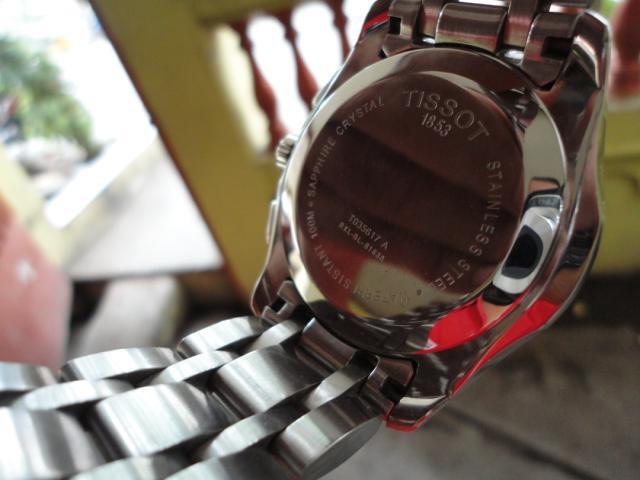 Tissot Couturier Mens Black Chronograph 2Nd Original