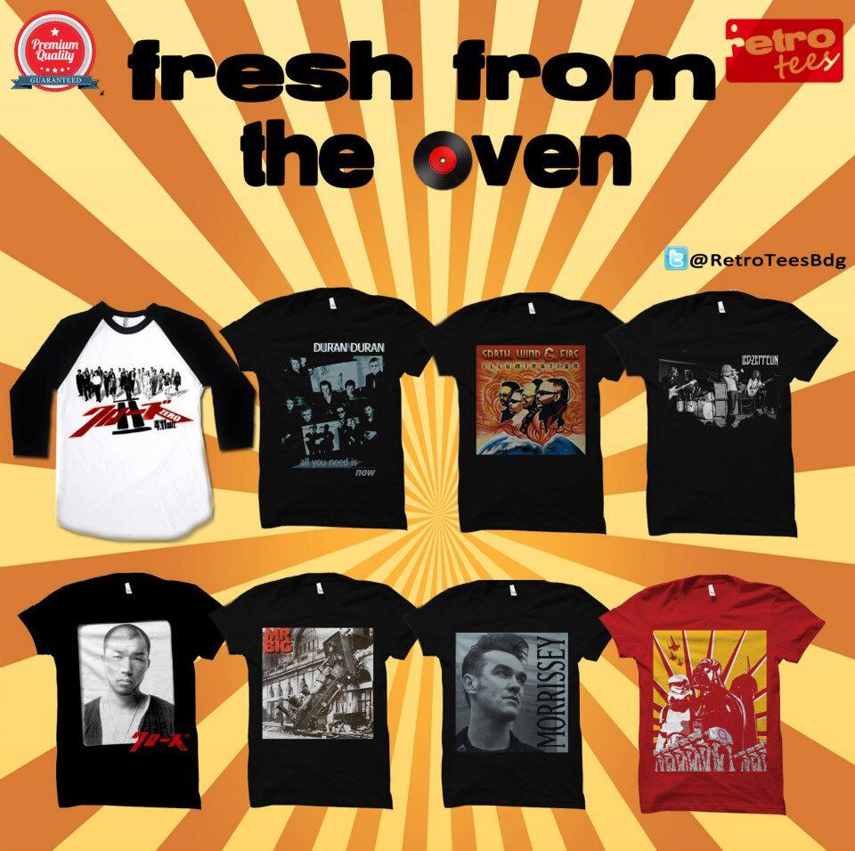 RetroTees band,movie,series tees with High quality