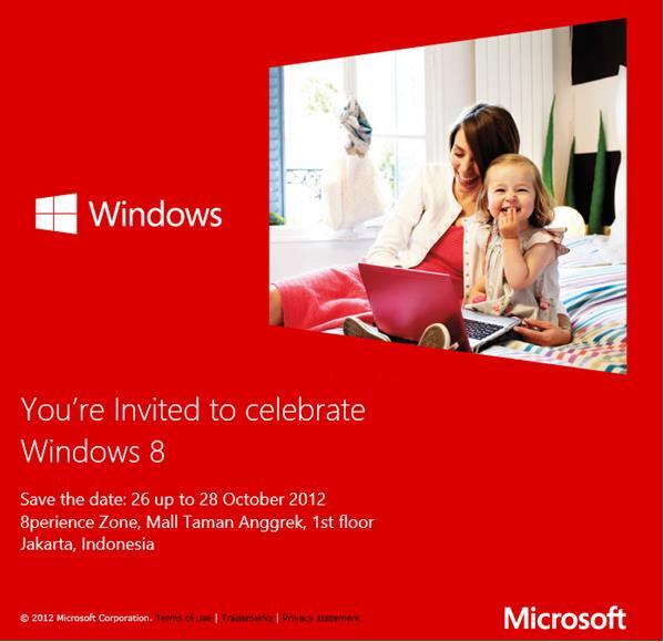 You're Invited (Launch Windows 8)