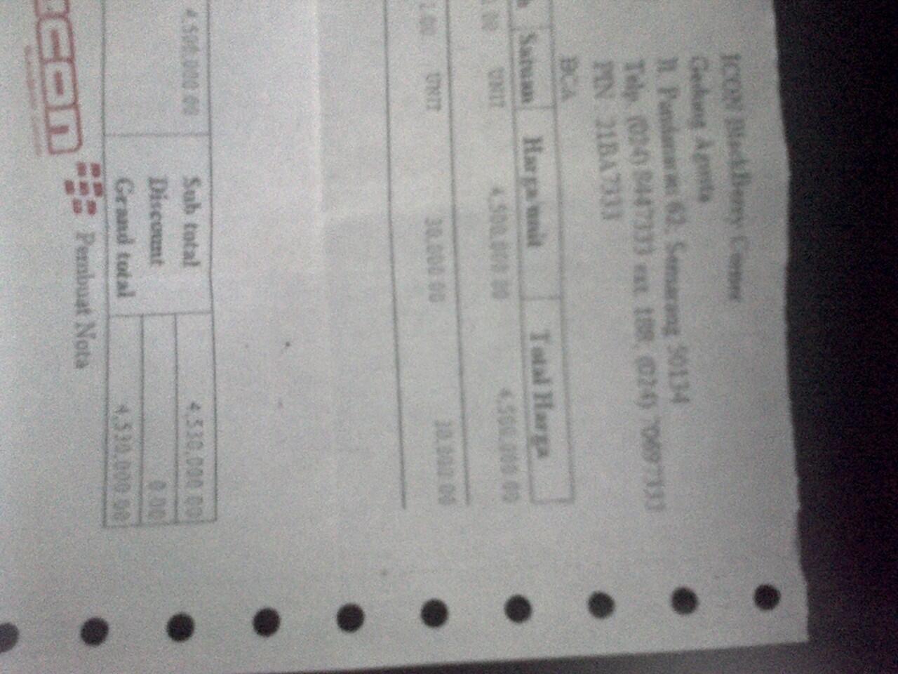 Balcberry Monza. Baru tapi 2nd...2nd tapi baru