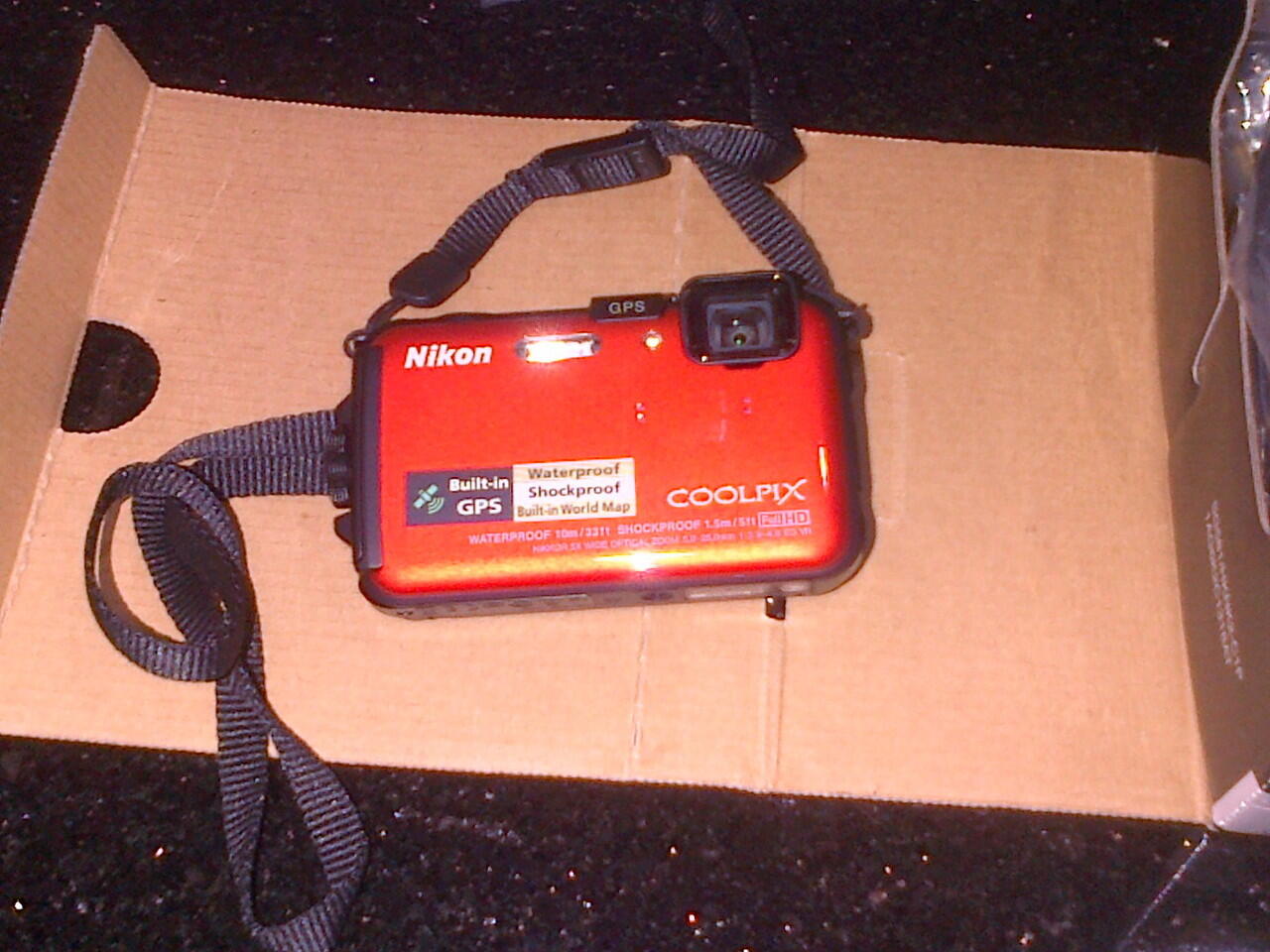 Nikon Coolpix AW100 - Waterproof, shockproof, 16 mp with GPS camera