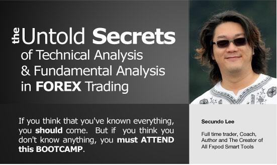 Bootcamp &quot;The Untold Secret of Forex Trading&quot; - Secundo Lee