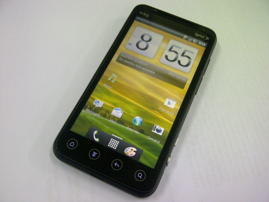 HTC EVO 3D CDMA (SMARTFREN NOMER AJIB-KENCENG), REV-B, KOND 98.5%, F/SET.