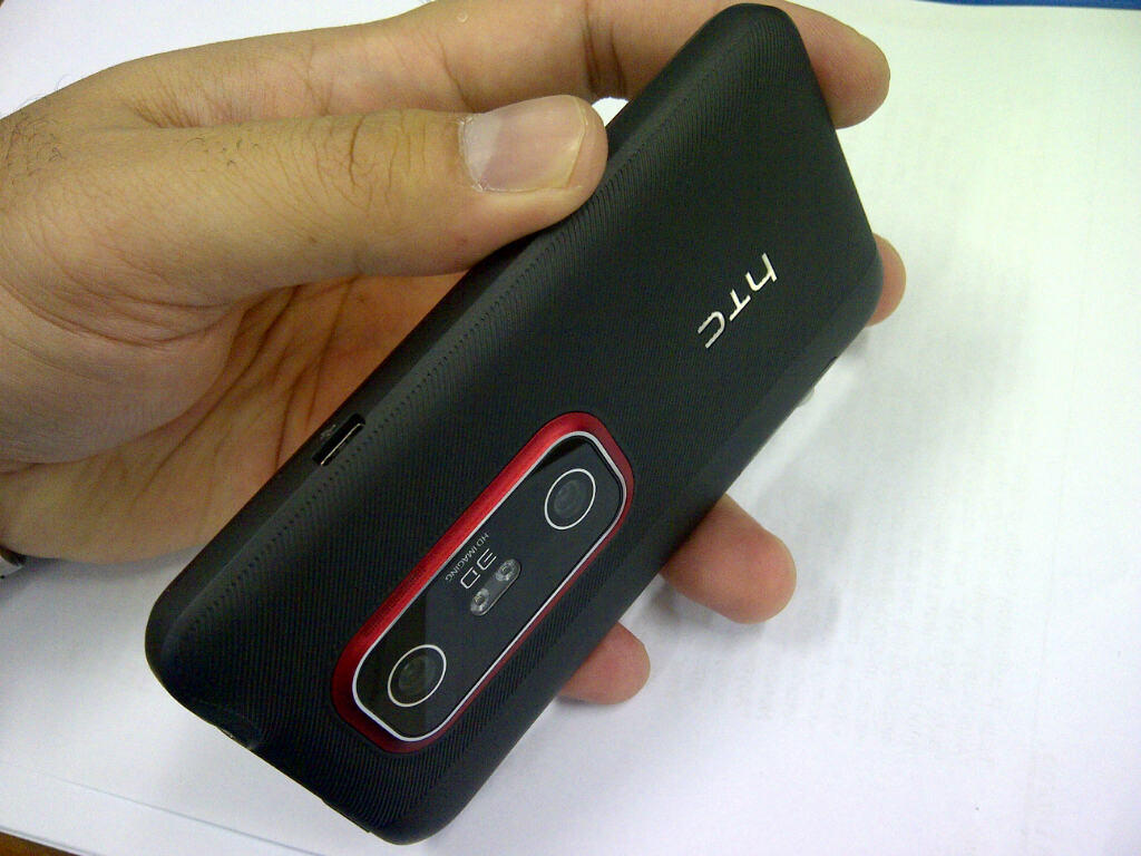 HTC EVO 3D CDMA (SMARTFREN NOMER AJIB-KENCENG), REV-B, KOND 98.5%, F/SET.