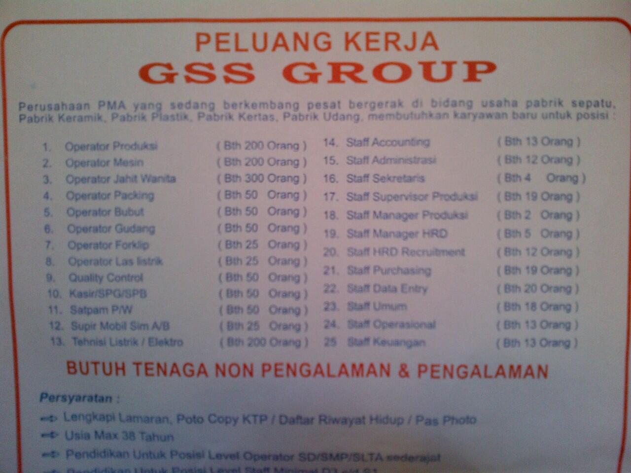 Mau cari kerja? Disini tempatnya menyalurkan PEKERJA BERPOTENSI