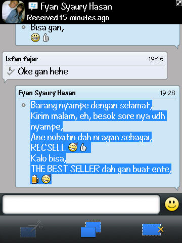OFFICIAL TESTIMONIAL BY ISFAN FAJAR