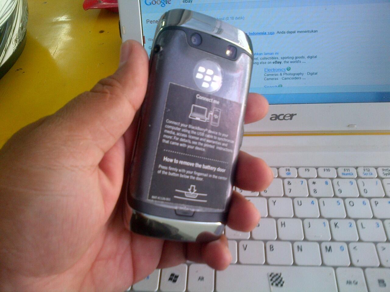 Jual blackberry MONZA 9860 mulus garansi panjang (Bandung)