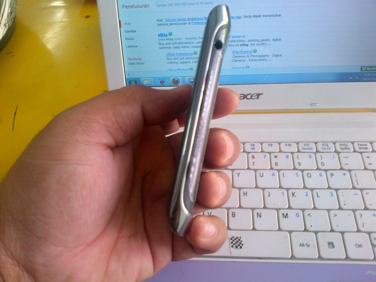 Jual blackberry MONZA 9860 mulus garansi panjang (Bandung)