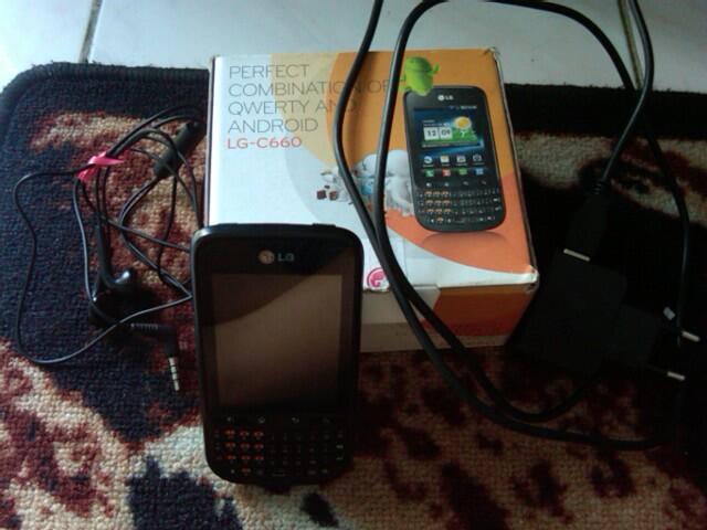 hp android lg optimus pro c660 jogja yogya