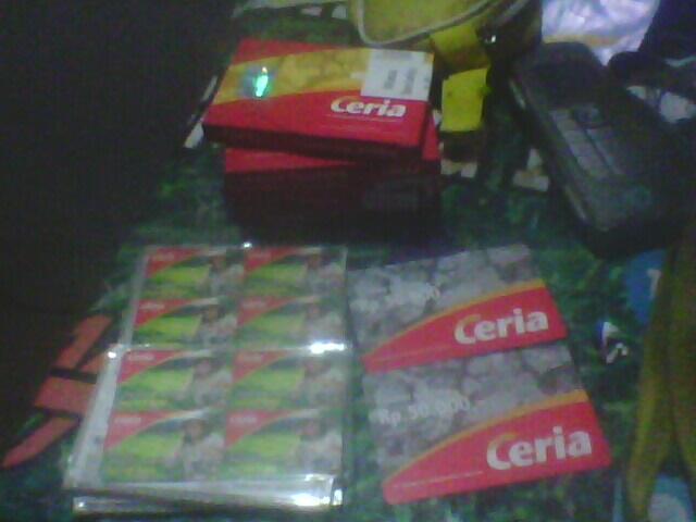 pulsa ceria fisik & elektronik