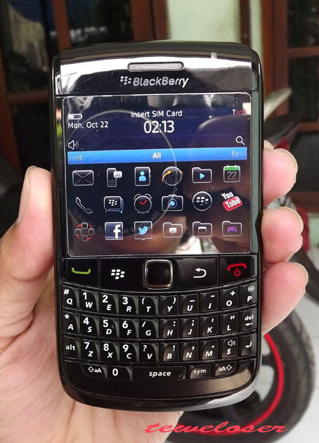 Blackberry 9780 / onyx 2 black ex.Berrindo (mulus)