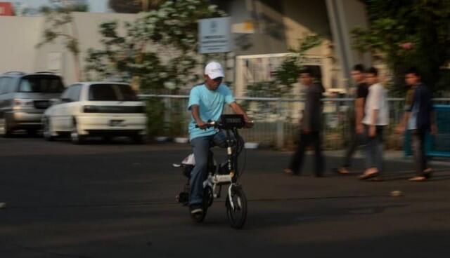 Seti 26, Sepeda Listrik Dengan Fasilitas Auto Ride Buatan Pelajar SMK