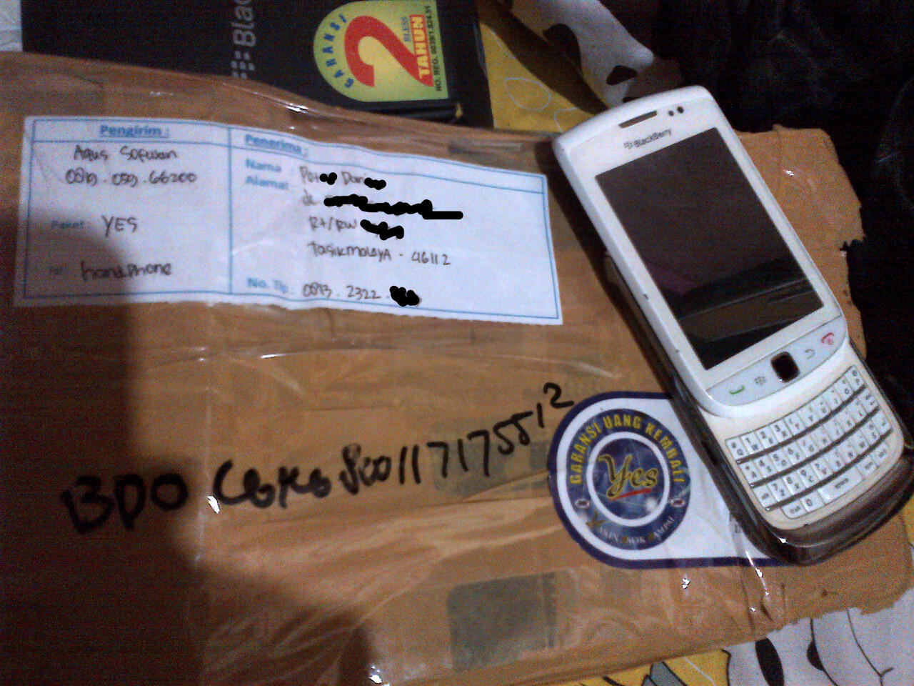BB 9800 aka Torch White