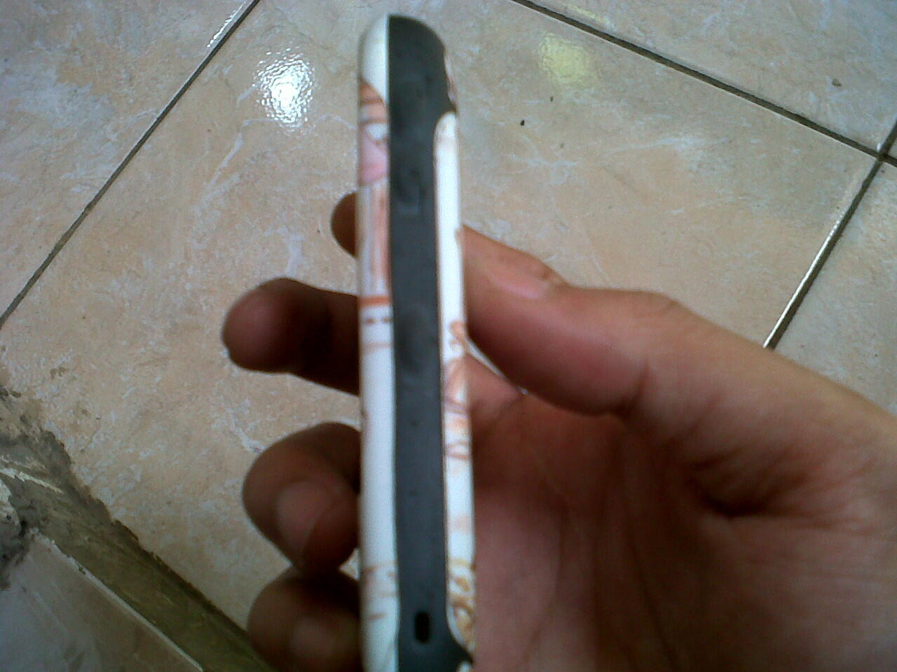 Blackberry Gemini Bandung white ex ce