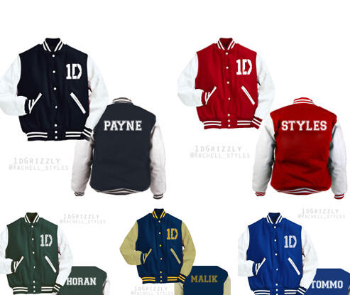 Varsity / hoodie ONE DIRECTION berkualiatas dan murah!!