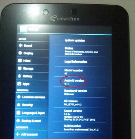 JUAL Smartfren Andro Max Tab 7 – with Jelly Bean OS