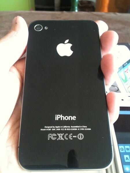 iphone 4s 16gb black fu ( jogja)
