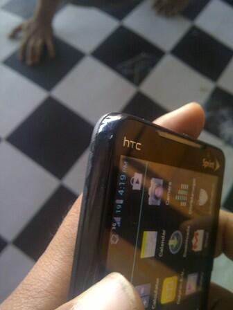 HTC EVO 4G BLACK SUDAH INJECT 1.45JT