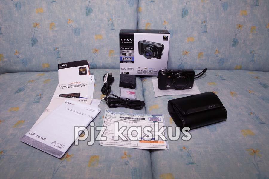 Jual SONY Cyber-shot DSC-HX10V Black MINT Like New (bandung)