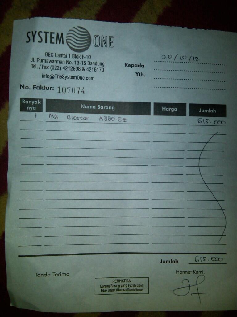 Motherboard Am3+ BIOSTAR A880GZ masih baruuu bangettt (salah beli)