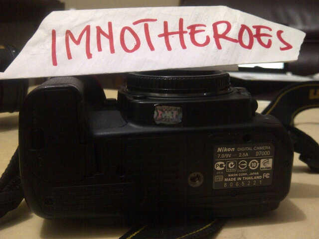 DIJUAL KAMERA NIKON D7000,LENSA 35MM AF-S DX NIKKOR F/1.8G, SECOND KONDISI MULUS