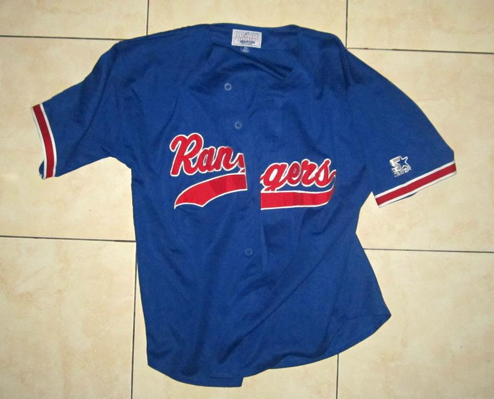 JERSEY BASEBALL RANGERS BY STARTER MERCHANDISE ORIGINAL