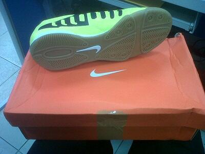 SEPATU FUTSAL NIKE CTR 360 ENGHANCE III..BLACK YELLOW..ORIGINAL !!!