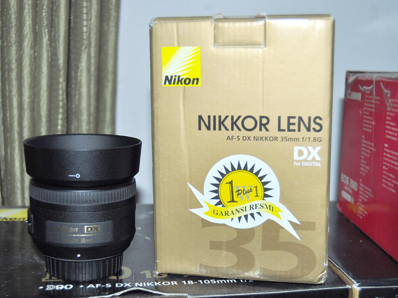 LENSA NIKON AFS 35 f 1.8