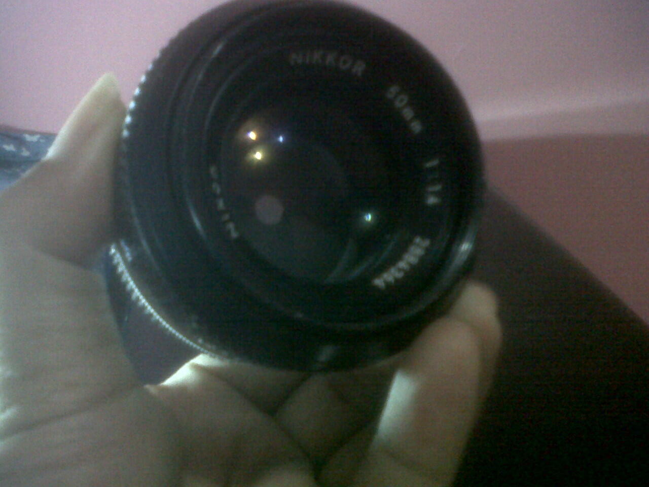 nikon 50mm f/1,4 manual....