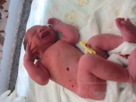 Amazing ! Bayi Lahir Dari Dalam Tanah &#91;Pict&#93;