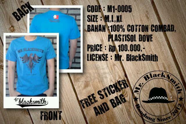 T-Shirt Mr.BlackSmith clothing from Bandung